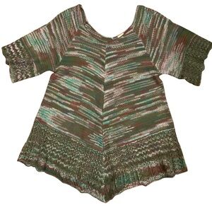 Source Unknown Multicolor Knit Sweater